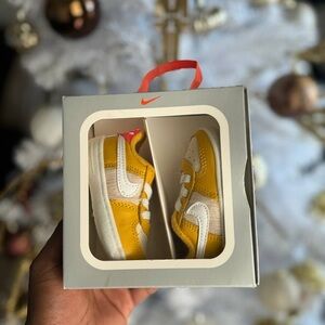 Nike Kids Yellow Sneakers